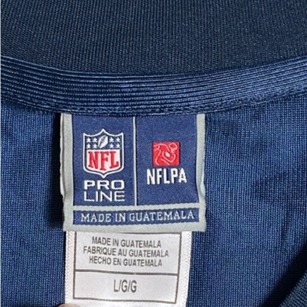NFL Pro Line Men's Mac Jones Navy New England Patriots Sz Large - Picture 7 of 8